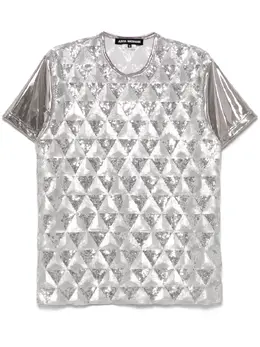 Junya Watanabe: Футболка с блёстками 