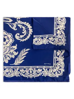 ETRO: Синий шарф 