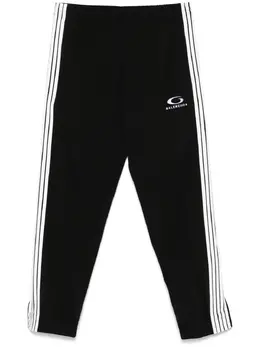Balenciaga: Чёрные брюки  Track