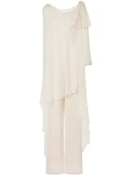 Alberta Ferretti: Белый комбинезон 