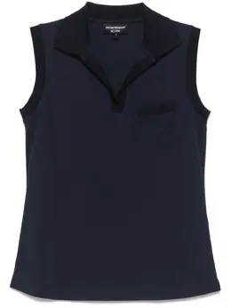 Emporio Armani: Синий жилет 