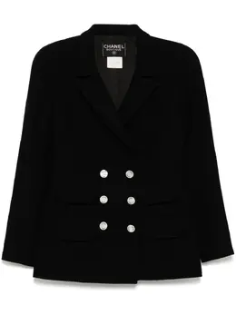 CHANEL Pre-Owned: Двубортный жакет 