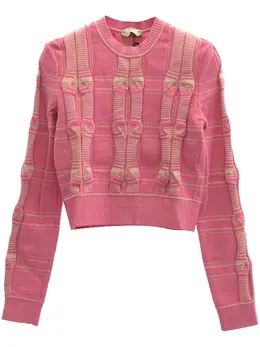 Fendi Pre-Owned: Розовый свитер 