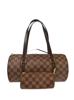 Louis Vuitton Pre-Owned: Коричневая сумка 
