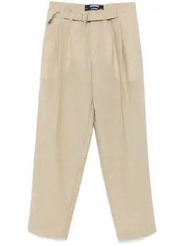 Jacquemus: Бежевые брюки 