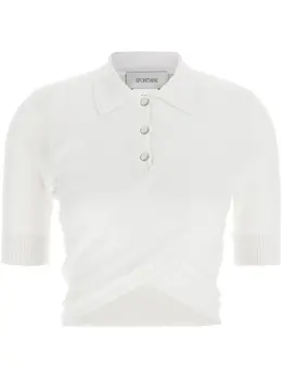Sportmax: Белое поло 