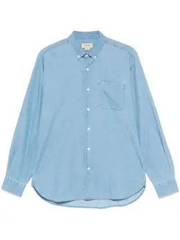 Woolrich: Хлопковая рубашка 