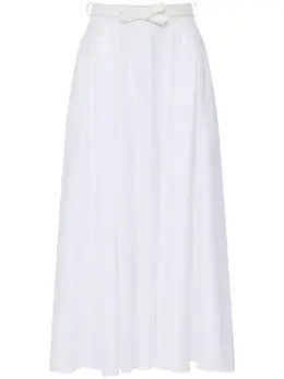 Elisabetta Franchi: Атласная юбка 
