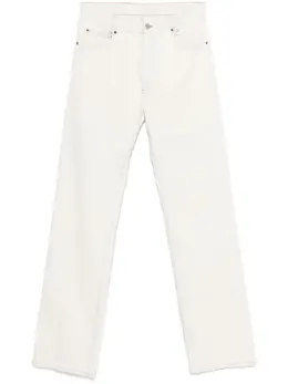 MM6 Maison Margiela: Белые джинсы 