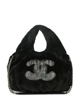 CHANEL Pre-Owned: Чёрная сумка 