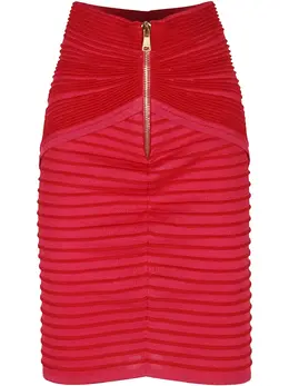 Balmain: Драпированная юбка 