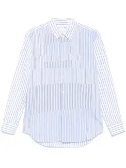 Comme Des Garçons Shirt: Рубашка в полоску 