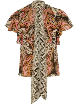 Temperley London: Светлая блуза 
