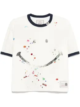Maison MIHARA YASUHIRO: Футболка с принтом 