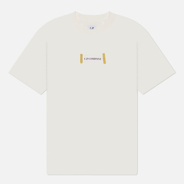 C.P. Company: Белая футболка 
