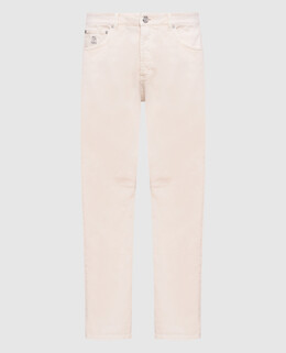 Brunello Cucinelli: Розовые джинсы 