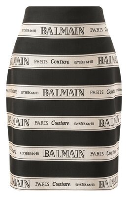 Balmain: Юбка из вискозы 