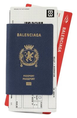 Balenciaga: Синий кошелёк 