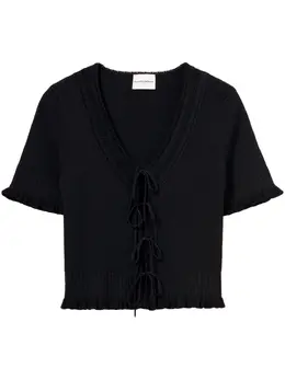 Claudie Pierlot: Кардиган с бантом 