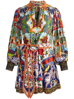 alice + olivia: Зелёное платье 