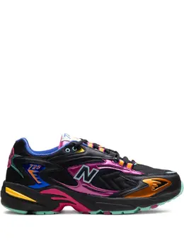 New Balance: Чёрные кроссовки 