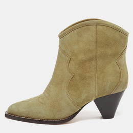 Isabel Marant: Бежевые ботинки  Dicker
