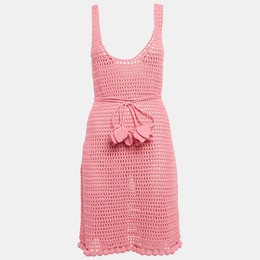 Burberry: Розовое платье 