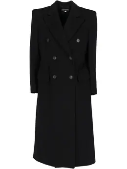Giorgio Armani Pre-Owned: Двубортное пальто 