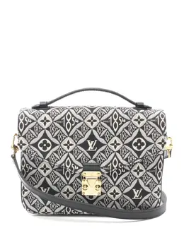 Louis Vuitton Pre-Owned: Чёрная сумка 