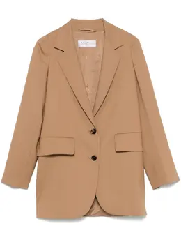 Max Mara: Коричневый жакет 