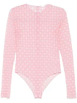 Givenchy: Розовый боди  4G