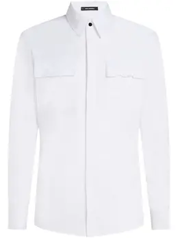 Karl Lagerfeld: Белая рубашка  Signature