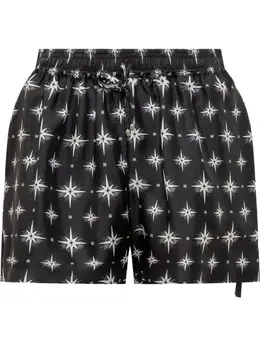 AMIRI: Чёрные шорты 