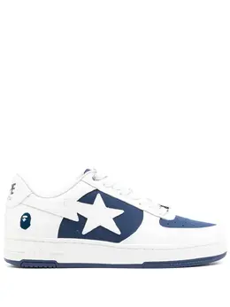 A BATHING APE®: Голубые кроссовки 