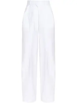 Sportmax: Белые брюки 
