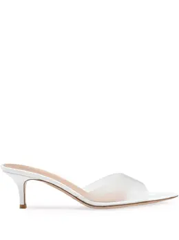 Gianvito Rossi: Белые сандалии  Elle