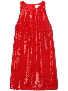MSGM: Платье с блёстками 