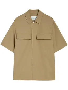 Jil Sander: Рубашка с карманами 