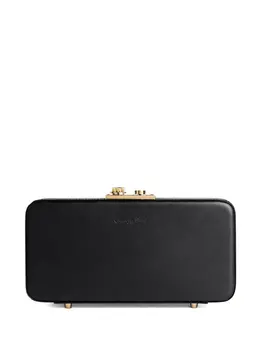 Gianvito Rossi: Чёрный клатч 