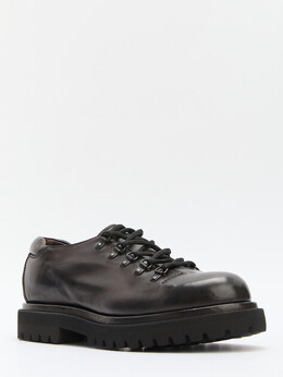 Officine Creative: Тёмные туфли 