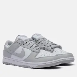 NIKE: Белые кроссовки  Dunk Low