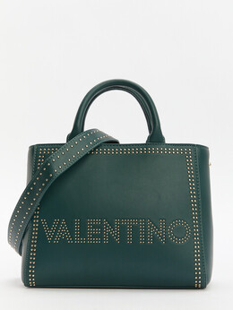 Valentino: Зелёная спортивная сумка 