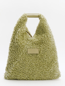 Mm6 Maison Margiela: Зелёная спортивная сумка 