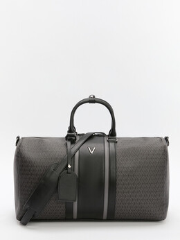 Valentino: Чёрная дорожная сумка 