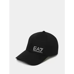 EA7 EMPORIO ARMANI: Чёрная кепка 