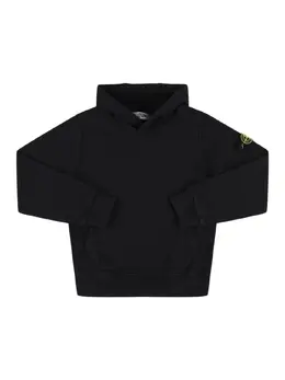STONE ISLAND JUNIOR: Хлопковый свитшот 