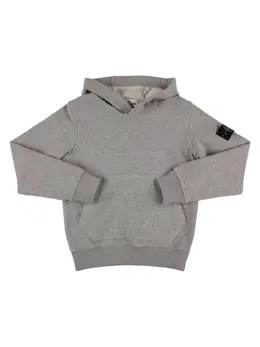 STONE ISLAND JUNIOR: Хлопковый свитшот 