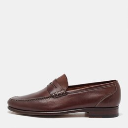 Santoni: Тёмные мокасины 