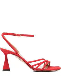 Aquazzura: Красные сандалии 