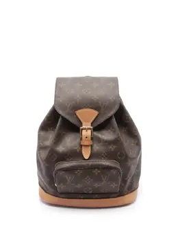 Louis Vuitton Pre-Owned: Коричневый рюкзак 